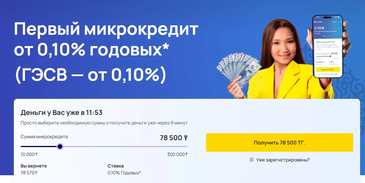 CreditBar KZ, Кредитбар МФО